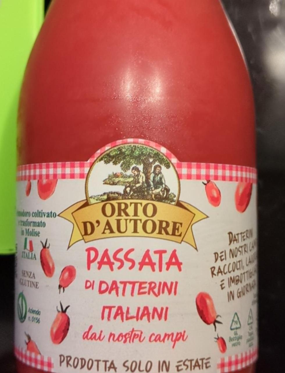 Fotografie - Passata di Datterini Italiani Orto d'Autore