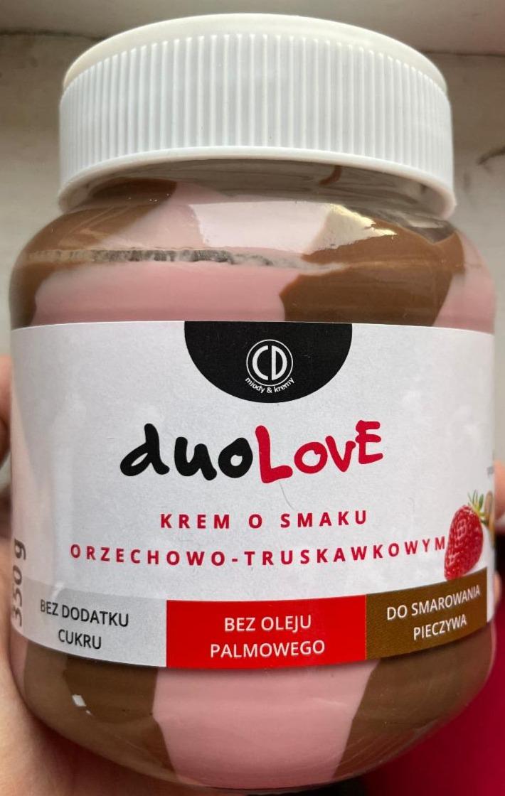 Fotografie - DuoLove krem o smaku orzechowo truskawkowym CD