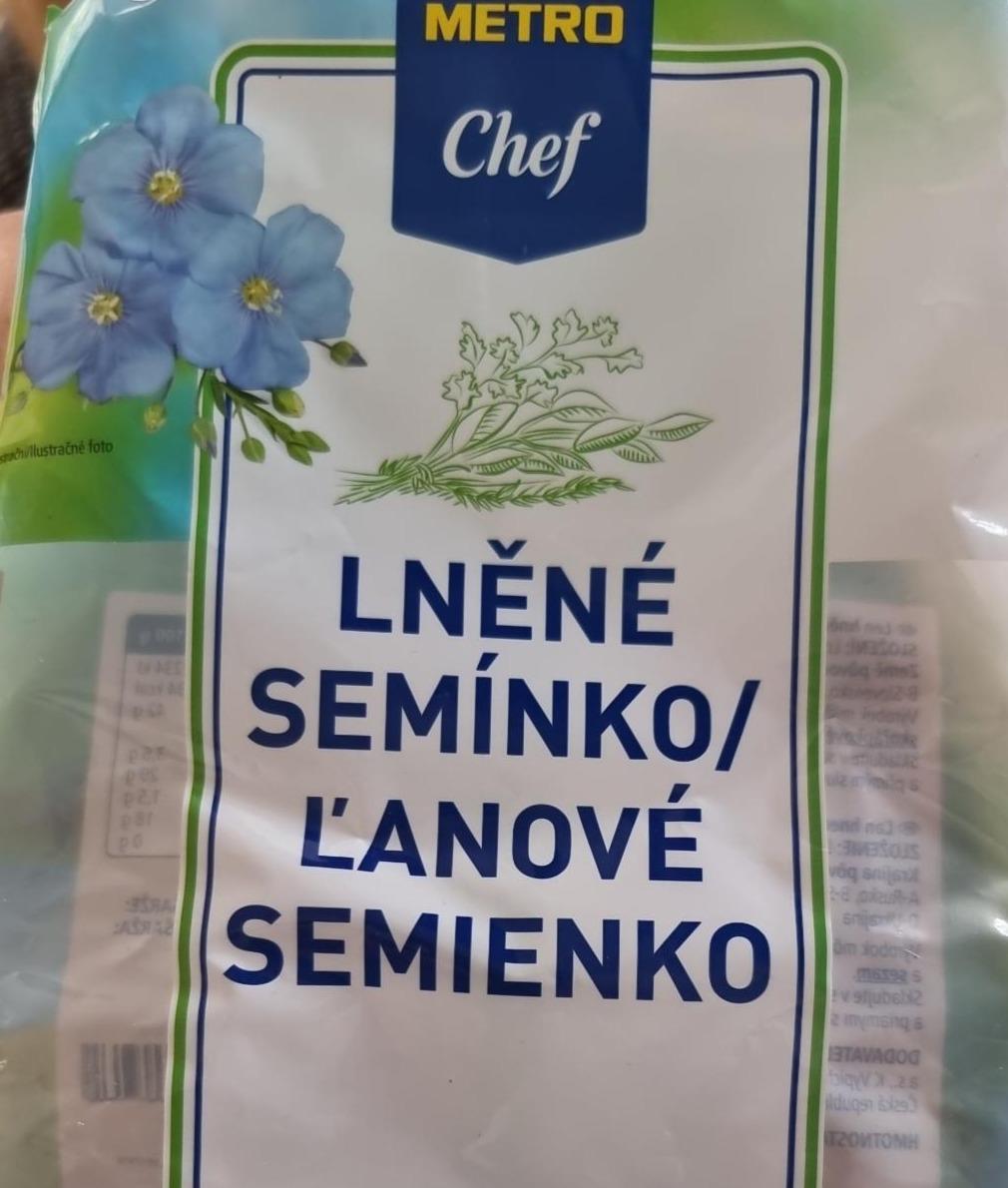 Fotografie - Lněné semínko celé Metro Chef