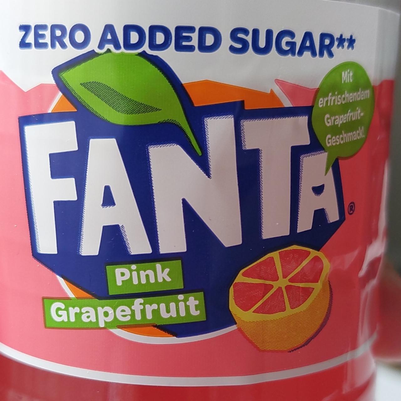 Fotografie - Pink Grapefruit Zero Fanta