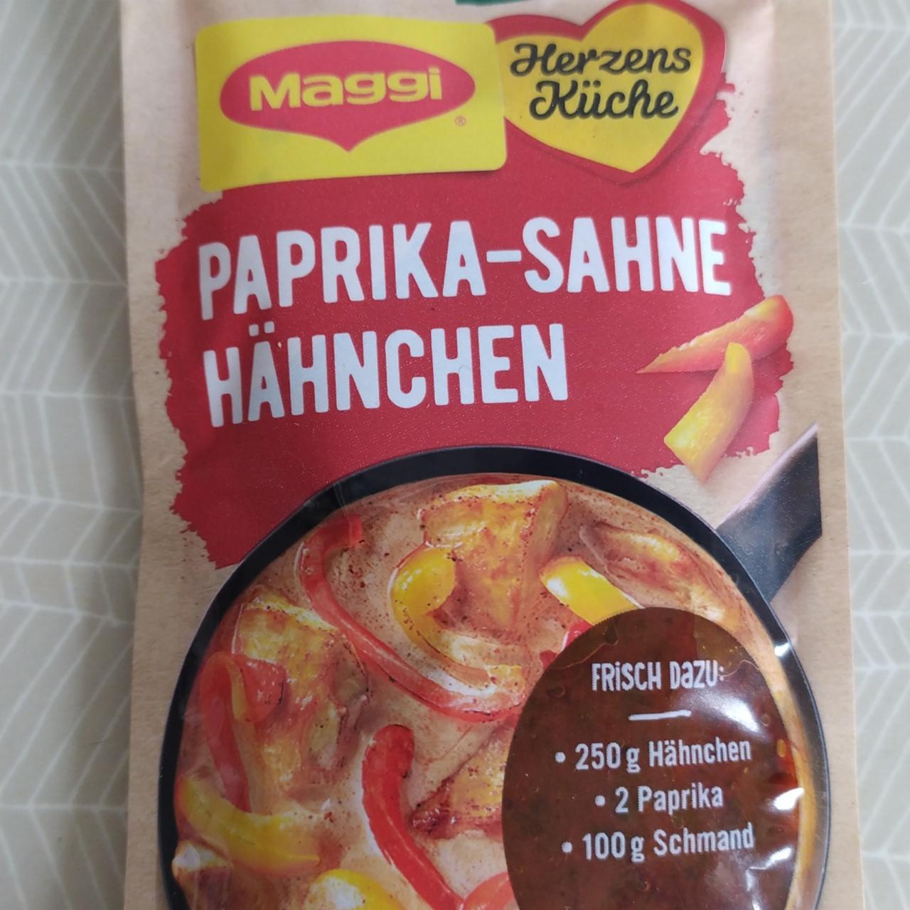 Fotografie - Paprika sahne hähnchen Maggi