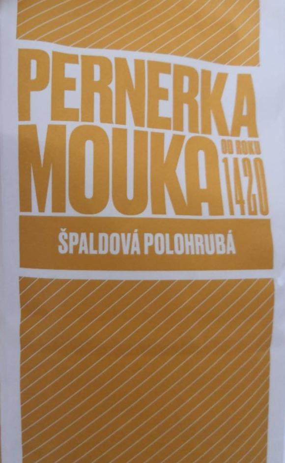 Fotografie - Pernerka mouka polohrubá špaldová