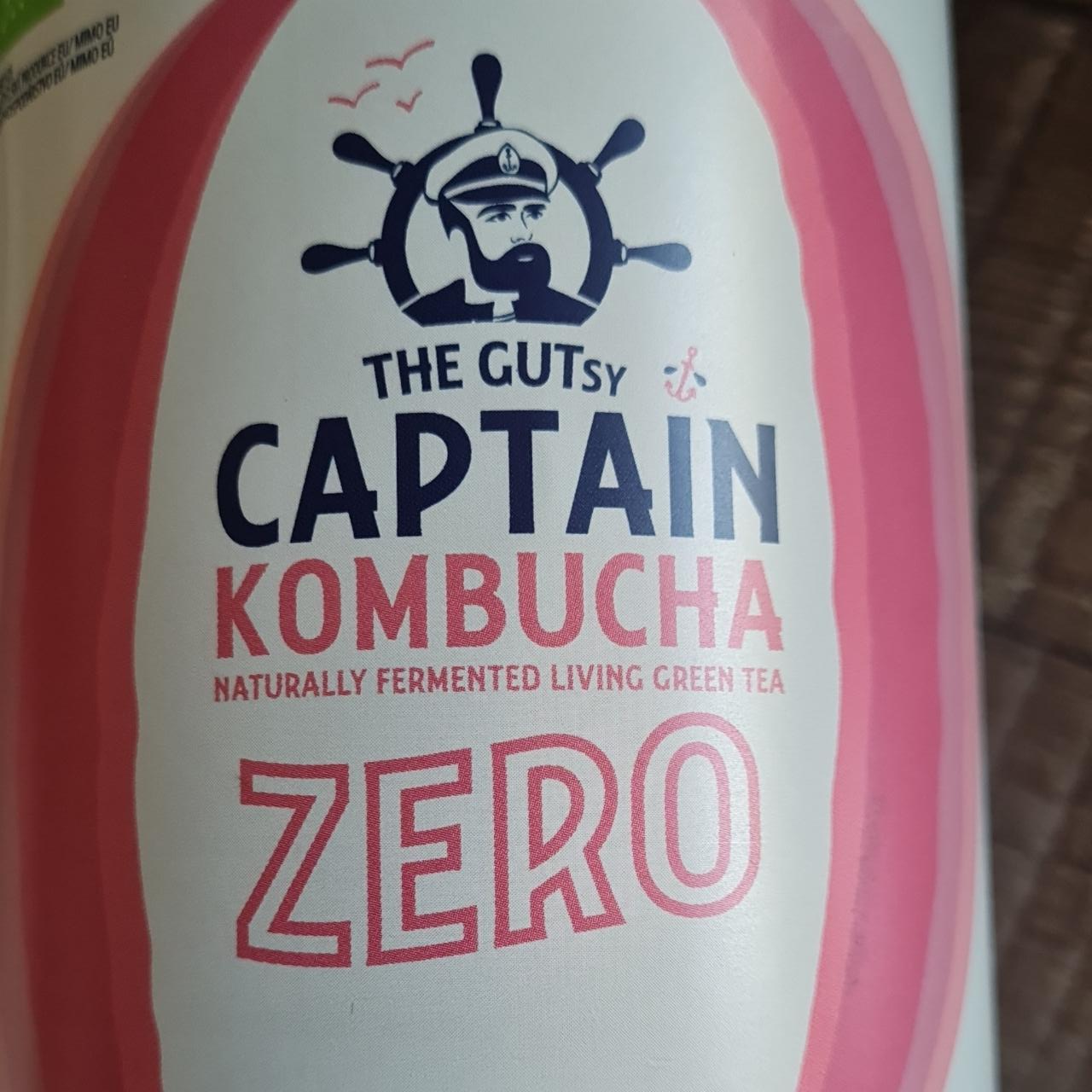 Fotografie - Kombucha zero raspberry The GUTsy Captain