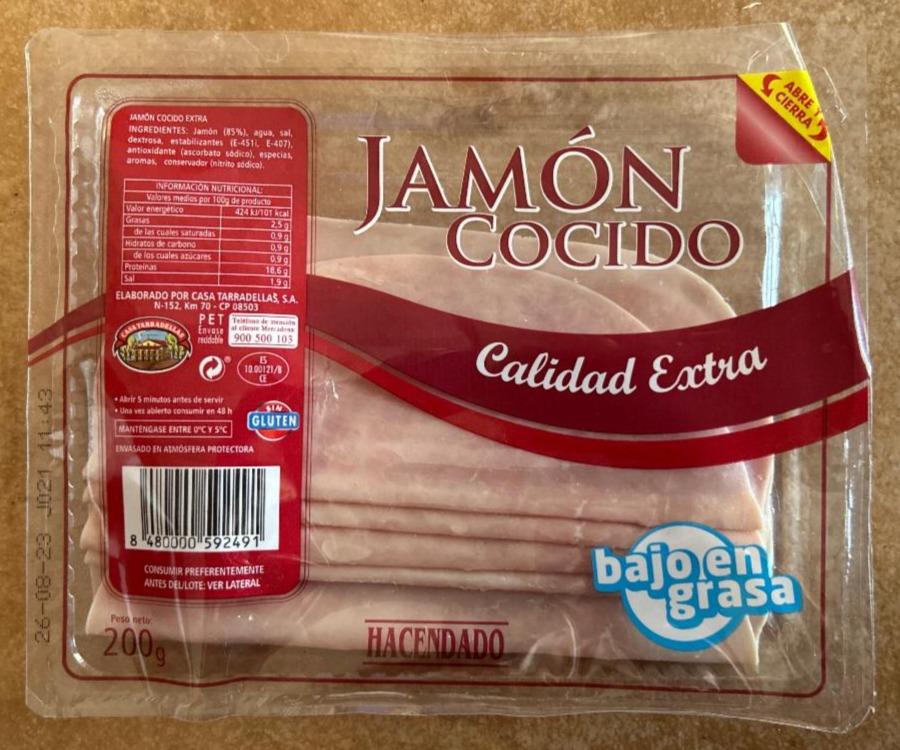 Fotografie - Jamón Cocido Calidad Extra Hacendado