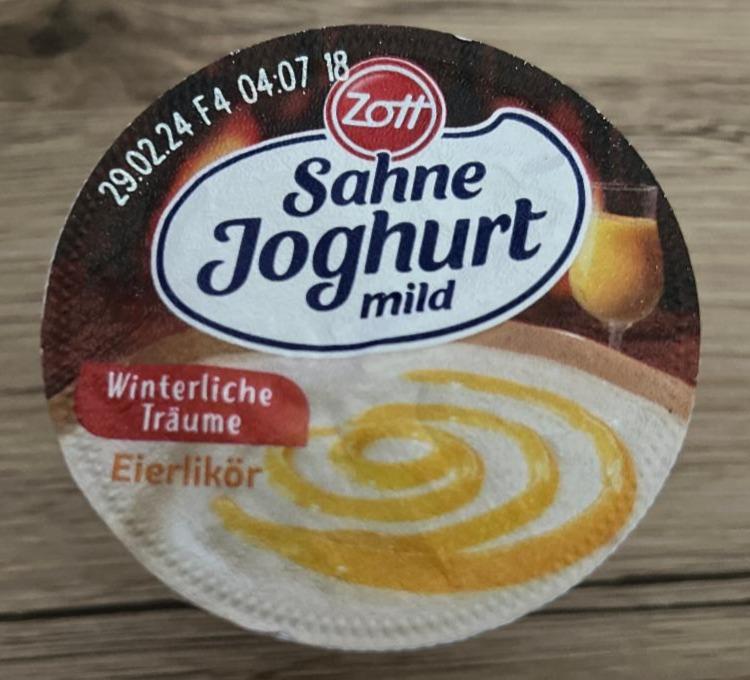 Fotografie - Sahne Joghurt Mild Winterliche Träume Eierlikör Zott