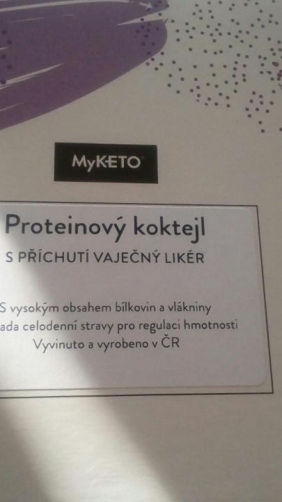 Fotografie - Koktejl vaječný likér MyKETO