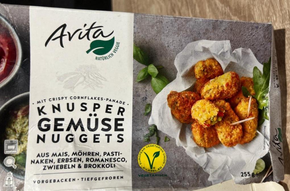 Fotografie - Knusper gemüse nuggets Avita