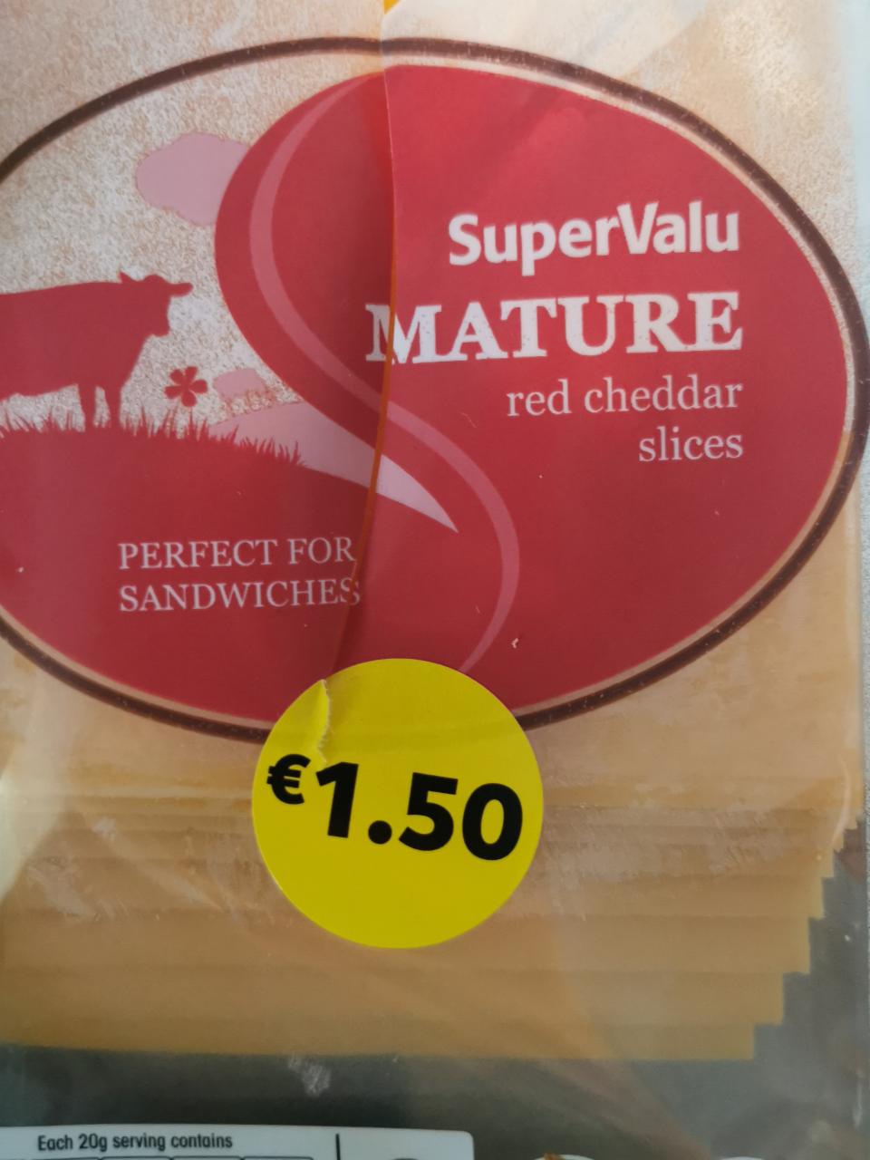 Fotografie - red cheddar supervalu