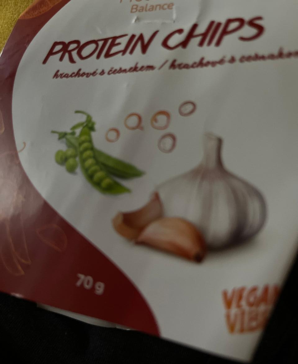 Fotografie - Protein Chips hrachové s česnekem Prodietix Balance