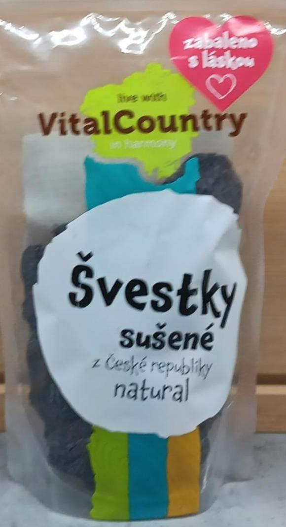 Fotografie - Švestky sušené z České republiky natural VitalCountry