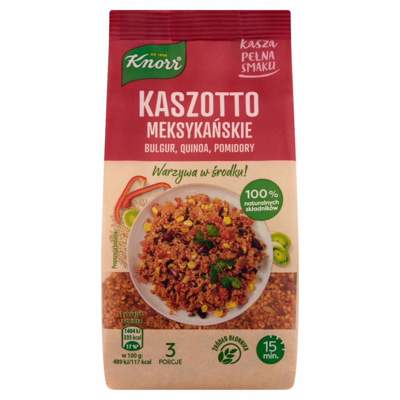 Fotografie - Kaszotto meksykańskie bulgur, quinoa, pomidory Knorr