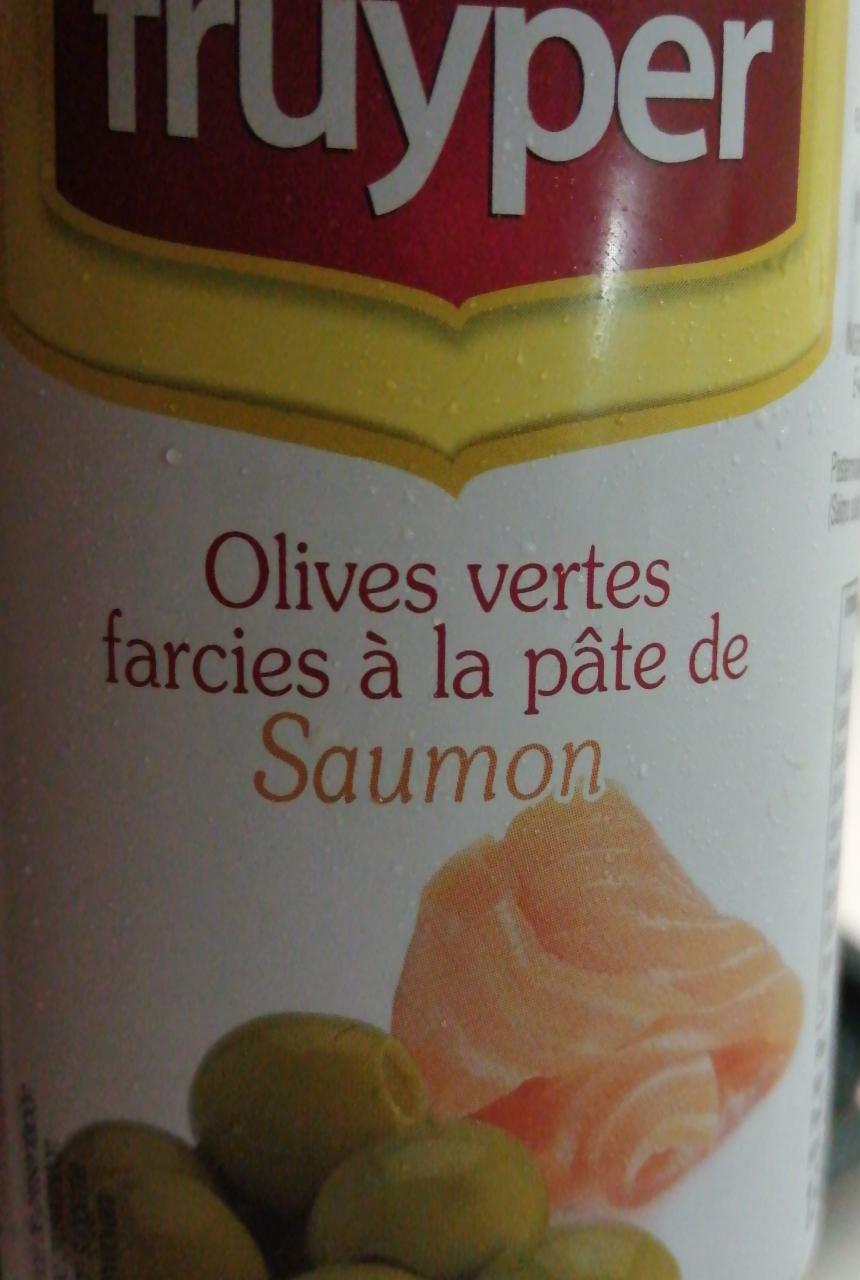 Fotografie - Olives vertes farcies á la pate de saumon Truyper