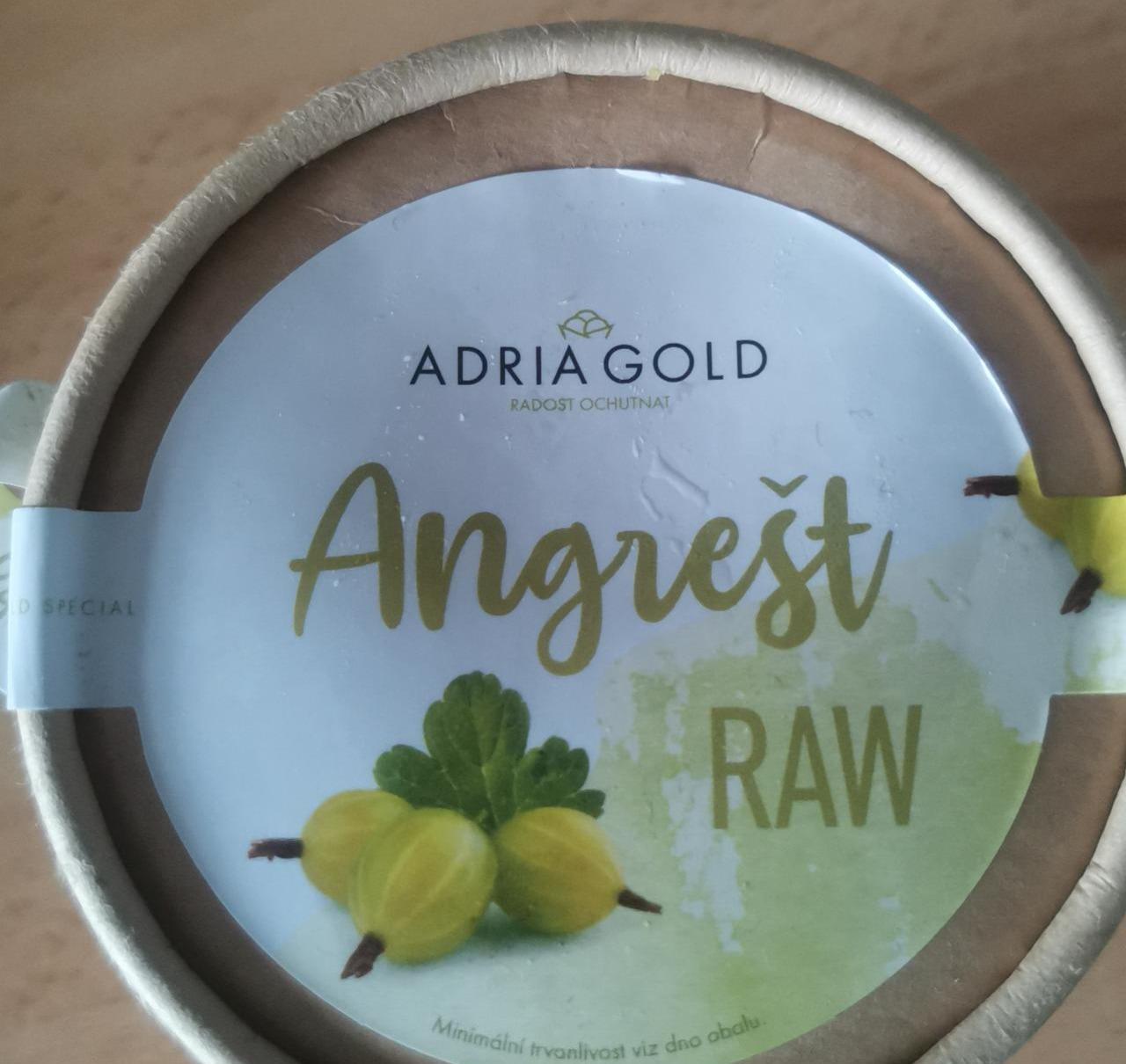 Fotografie - Angrešt Raw Adria Gold