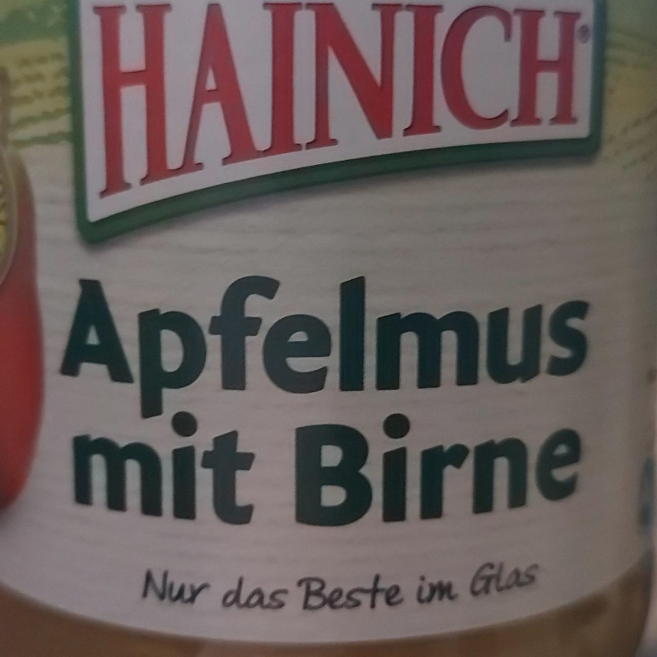 Fotografie - Apfelmus mit Birne Hainich