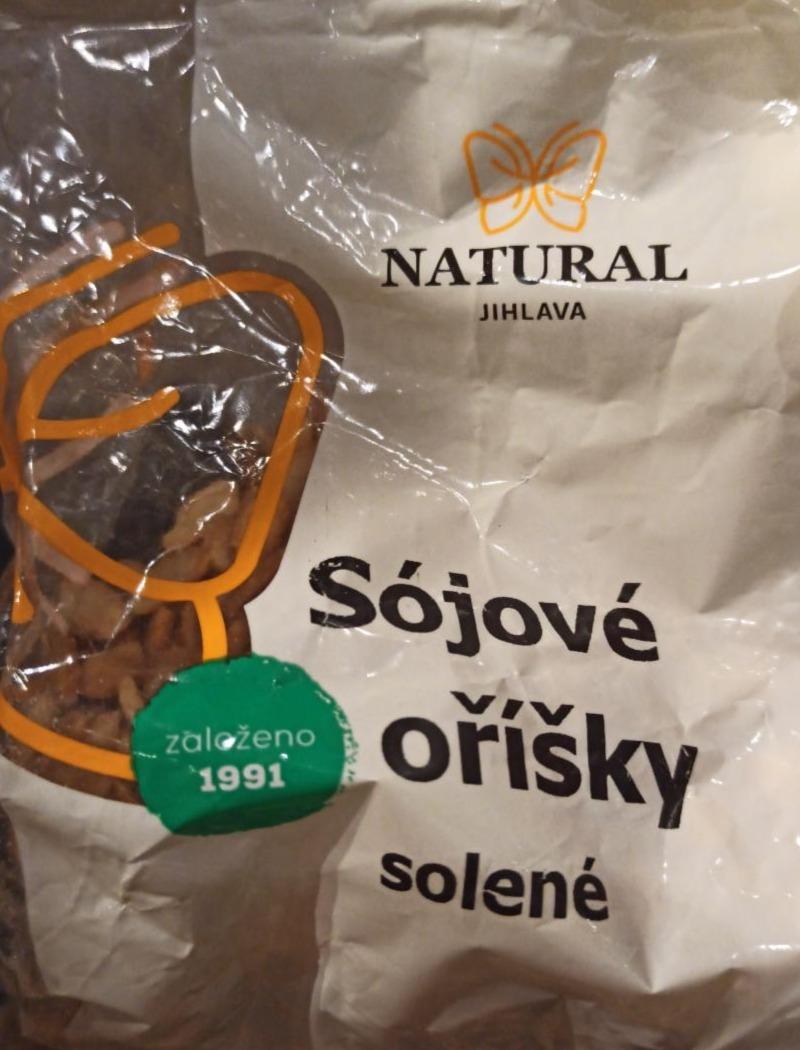 Fotografie - Sójové oříšky solené Natural Jihlava