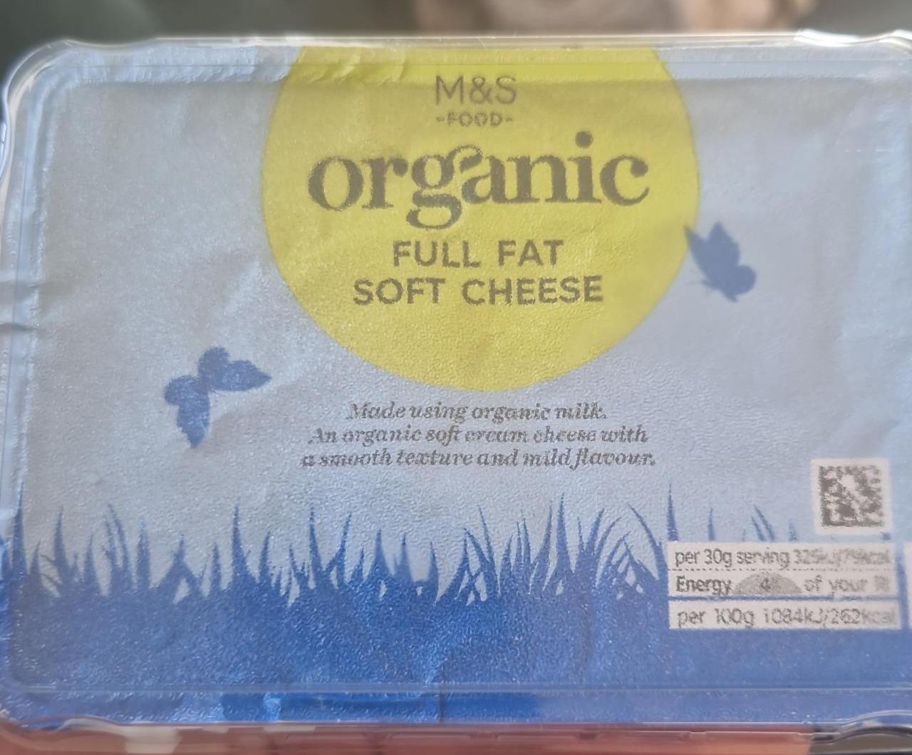 Fotografie - Soft Cheese Organic M&S Food