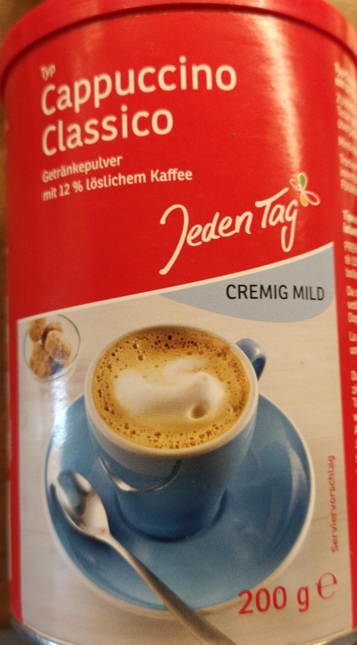 Fotografie - Cappuccino Classico Jeden Tag