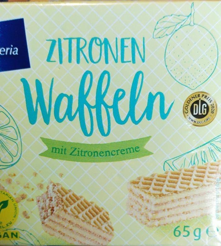 Fotografie - Zitronen Waffeln mit Zitronencreme Biscoteria