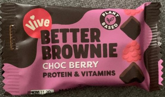 Fotografie - Better Brownie Choc Berry Vive