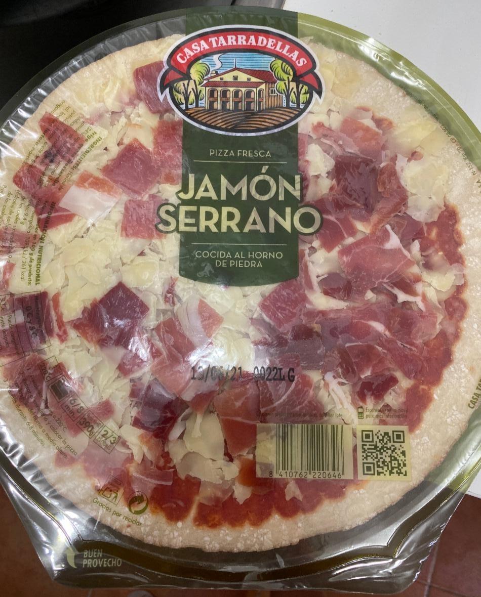 Fotografie - Pizza Jamón Serrano Casa Tarradellas