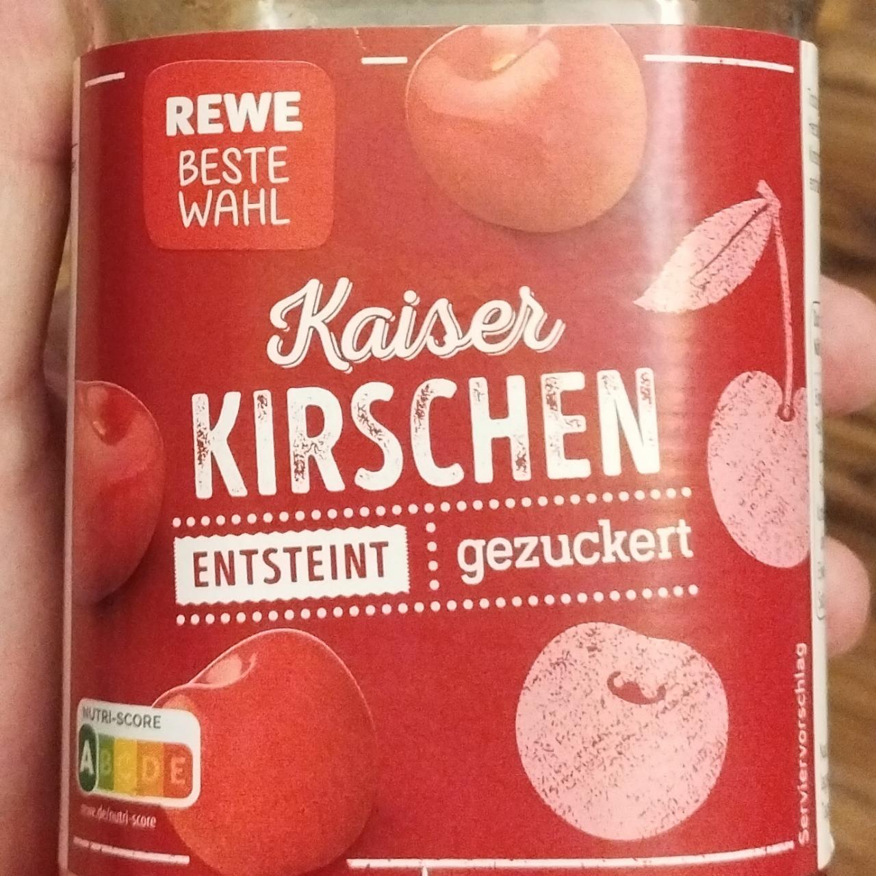 Fotografie - KaiserKirschen entsteint gezuckert Rewe beste wahl