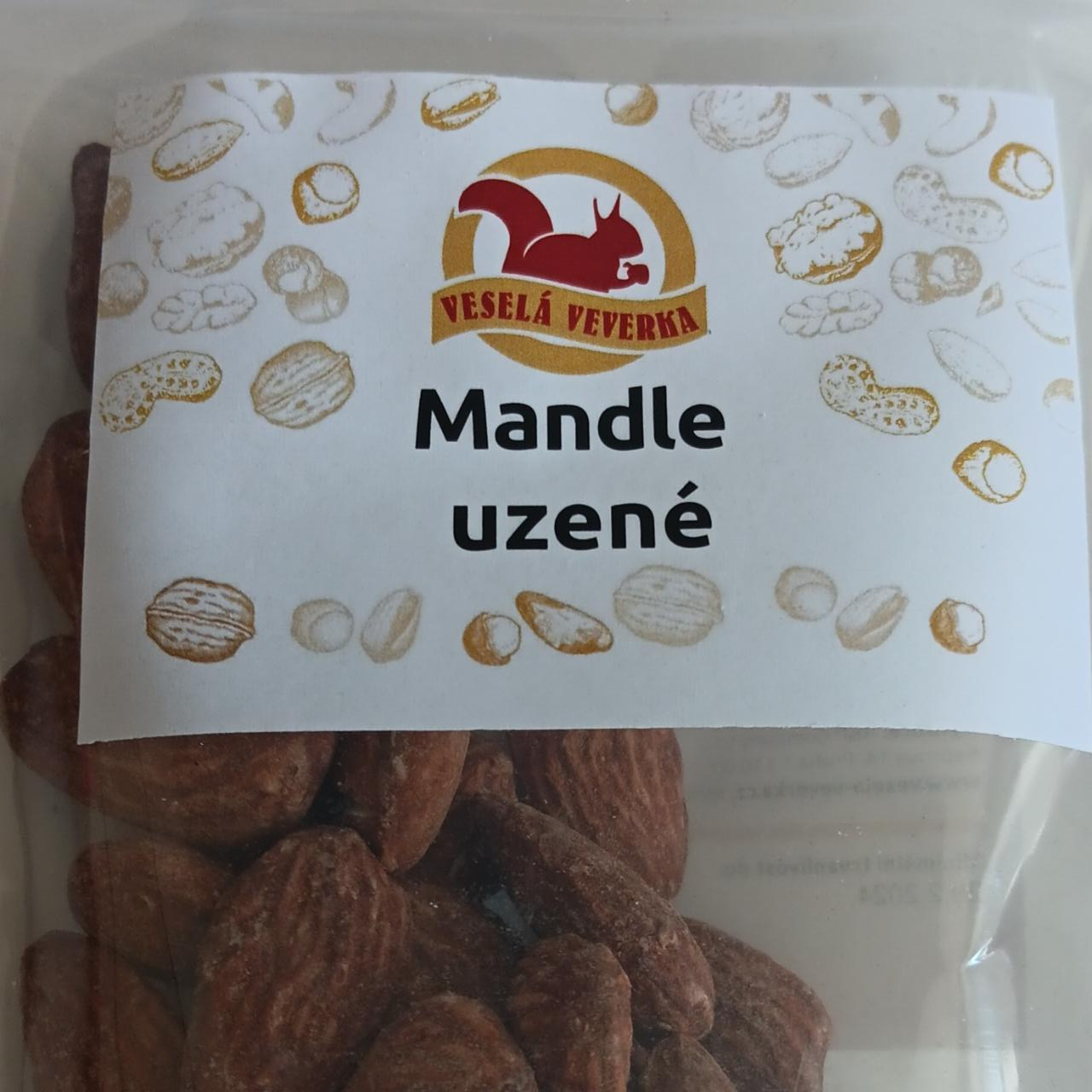 Fotografie - Mandle uzené Veselá veverka