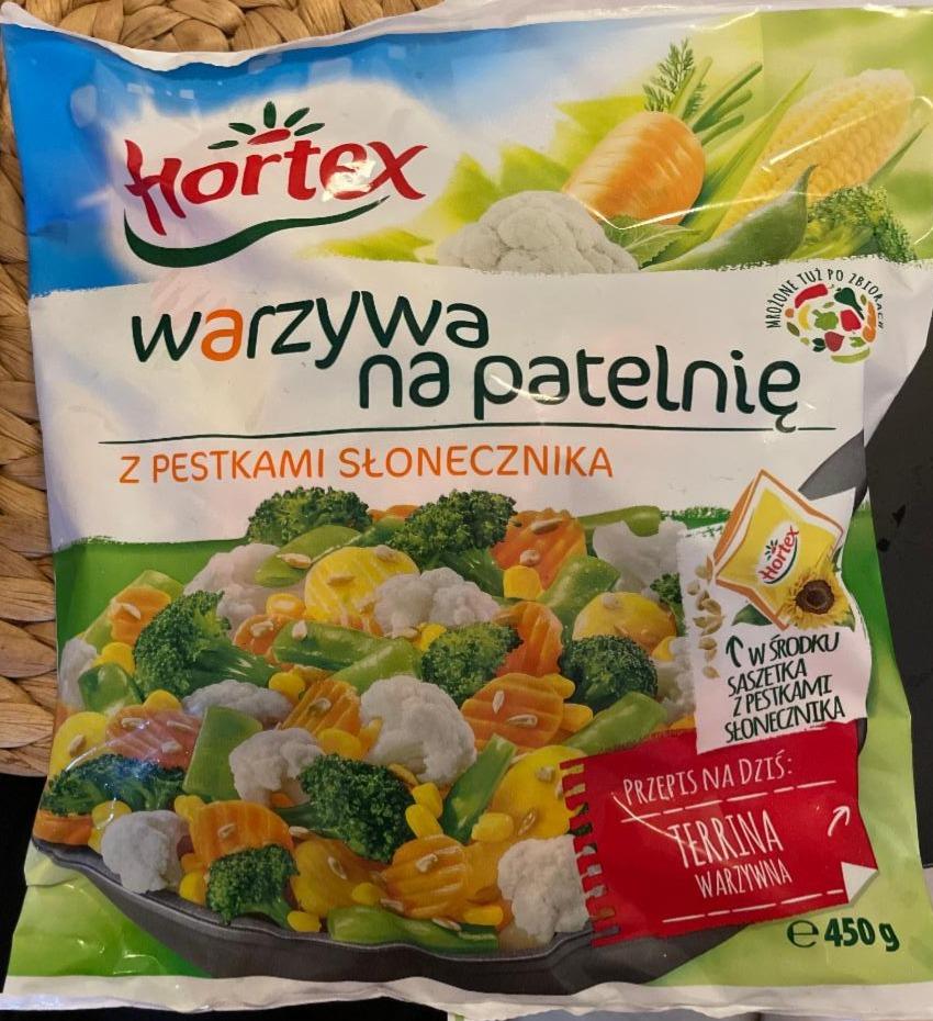 Fotografie - Warzywa na patelnię z pestkami słonecznika Hortex