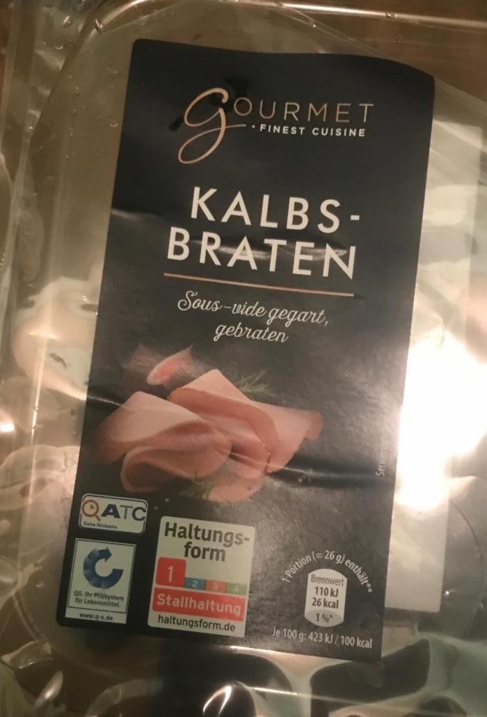 Fotografie - Kalbsbraten Gourmet finest cuisine