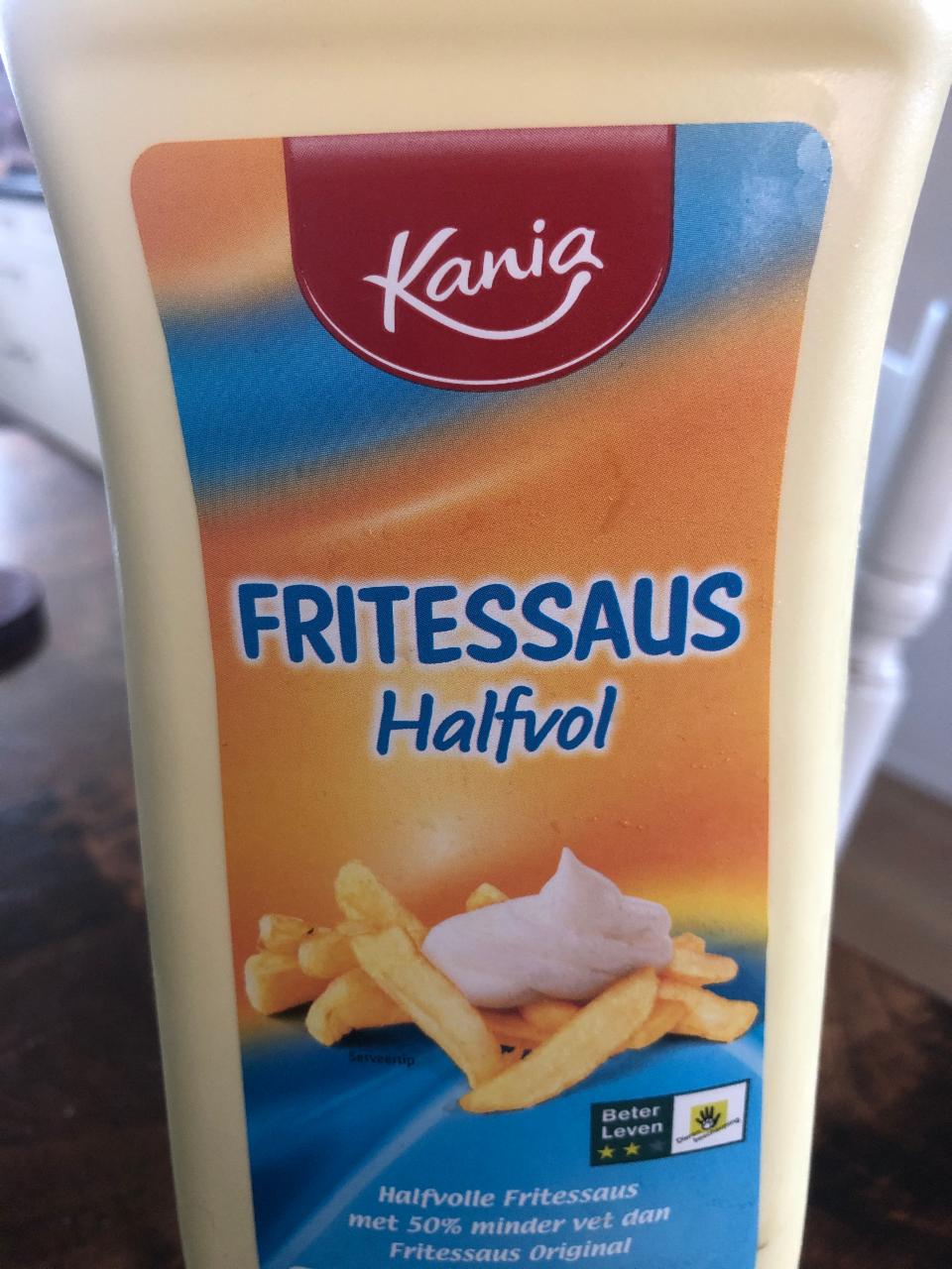 Fotografie - Fritessaus halfvol Kania