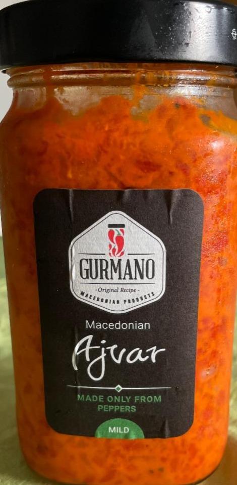 Fotografie - Macedonian ajvar mild (ajvar mild jemný) Gurmano