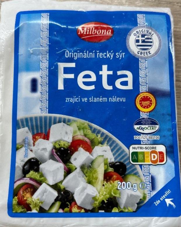 Fotografie - Feta ortginální řecký sýr Milbona