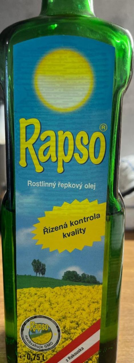 Fotografie - Řepkový rostlinný olej Rapso