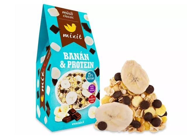 Fotografie - Müsli classic: Banán & Protein Mixit