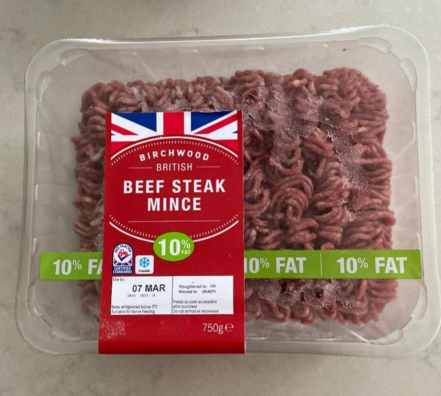 Fotografie - Beef Steak Mince 10% Birchwood