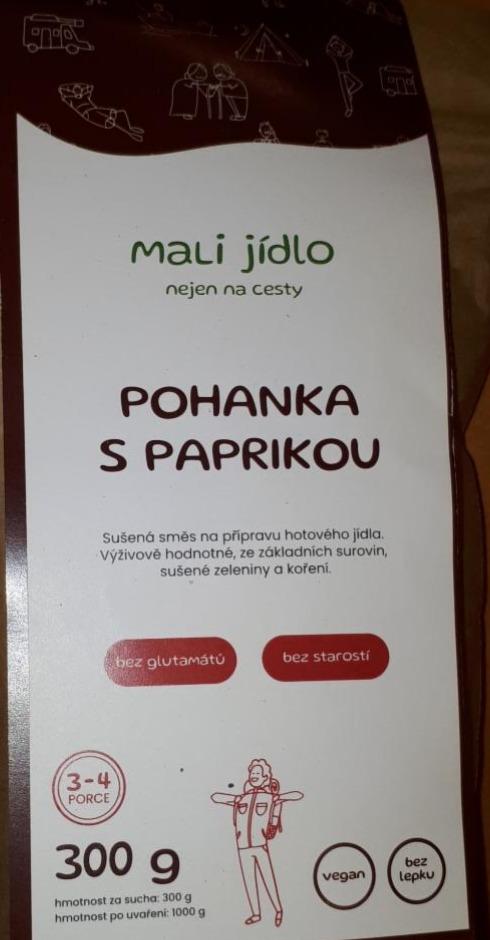 Fotografie - Mali jídlo nejen na cesty pohanka s paprikou