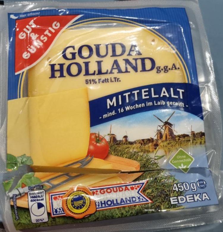 Fotografie - Gouda Holland 51% Fett Gut & Günstig