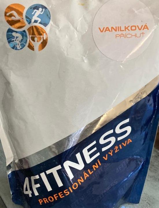 Fotografie - whey protein vanilková příchuť 4fitness