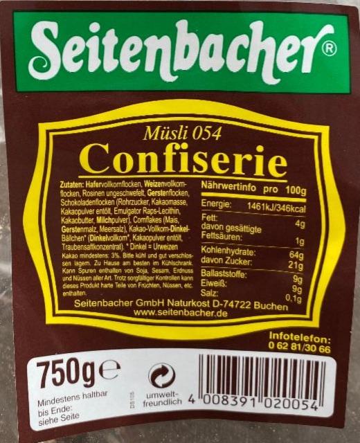 Fotografie - Müsli 054 Confiserie Seitenbacher