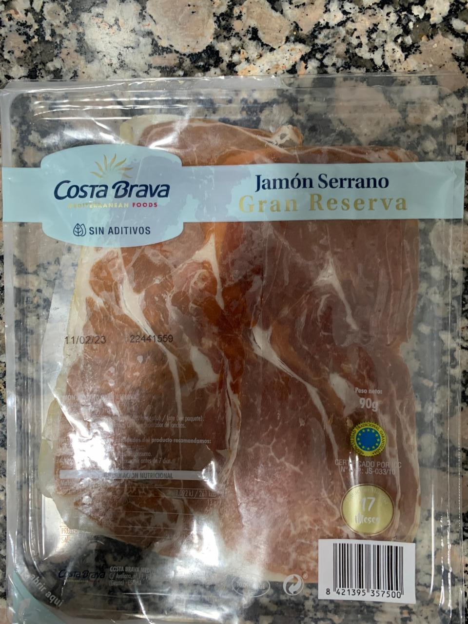 Fotografie - Jamón Serrano Gran Reserva 18 měsíců Costa Brava