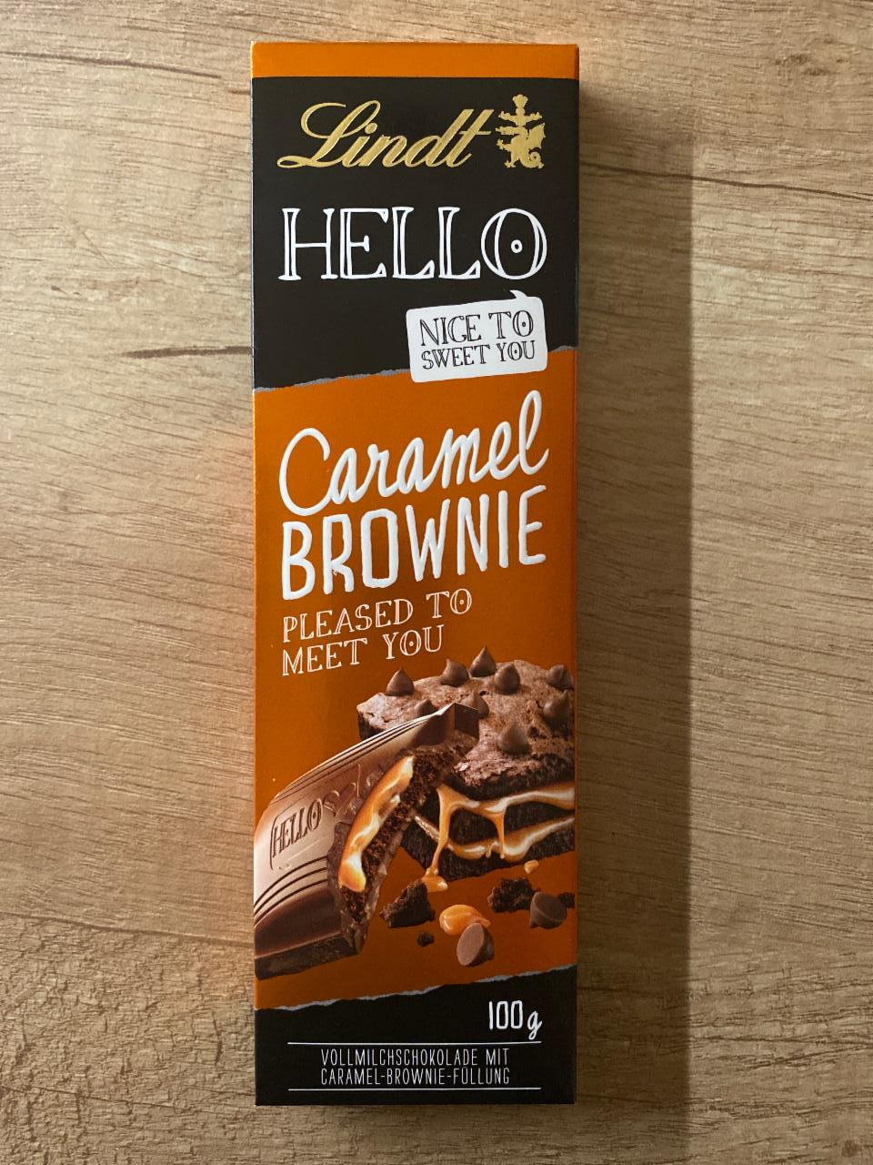 Fotografie - Lindt Hello Caramel Brownie