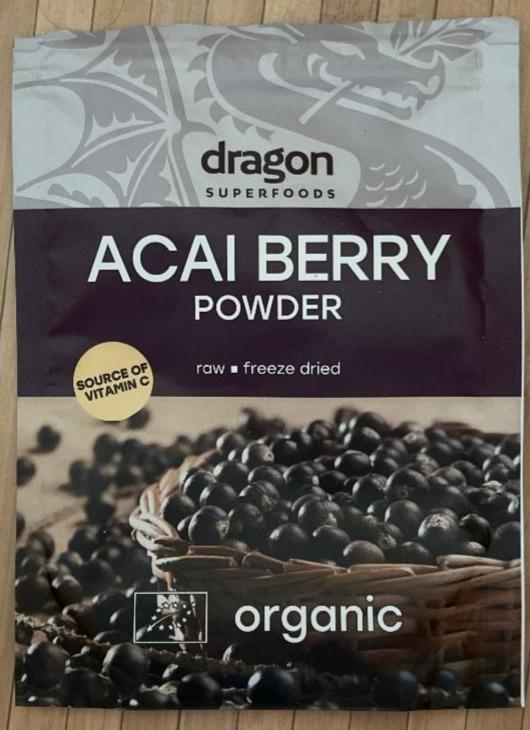 Fotografie - Acai Berry Powder freeze dried Dragon Superfoods