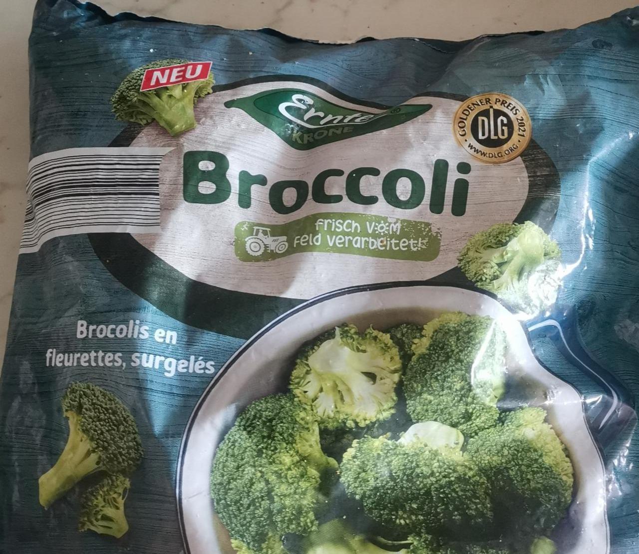 Fotografie - Broccoli Ernte Krone