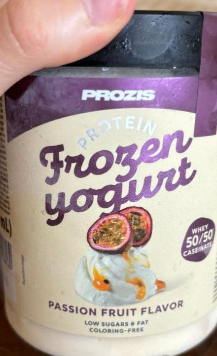 Fotografie - Protein frozen yogurt passion fruit flavour Prozis