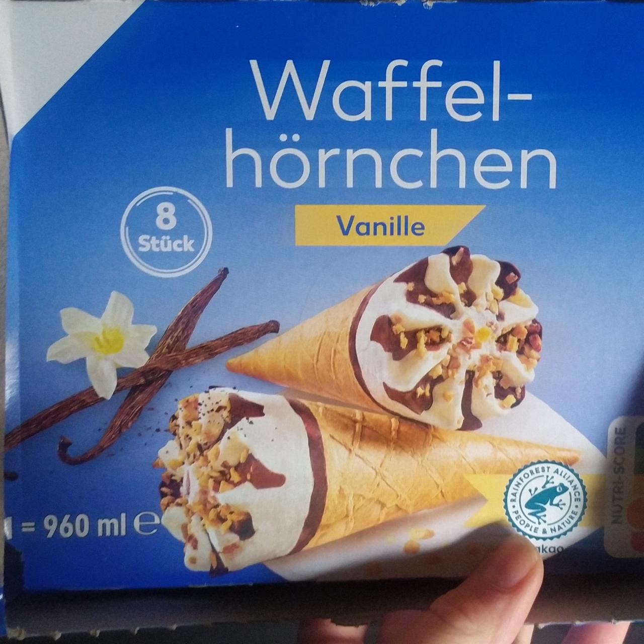 Fotografie - Waffel-hörnchen Vanille K-Classic