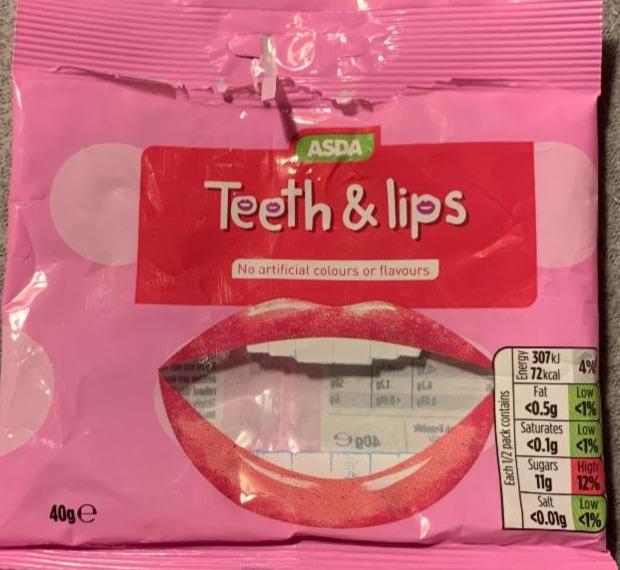 Fotografie - Teeth&lips Asda