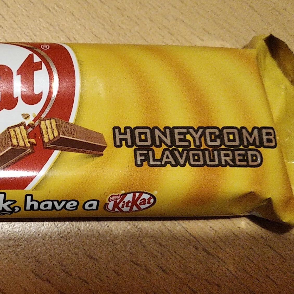 Fotografie - Kit Kat Honeycomb flavoured Nestlé