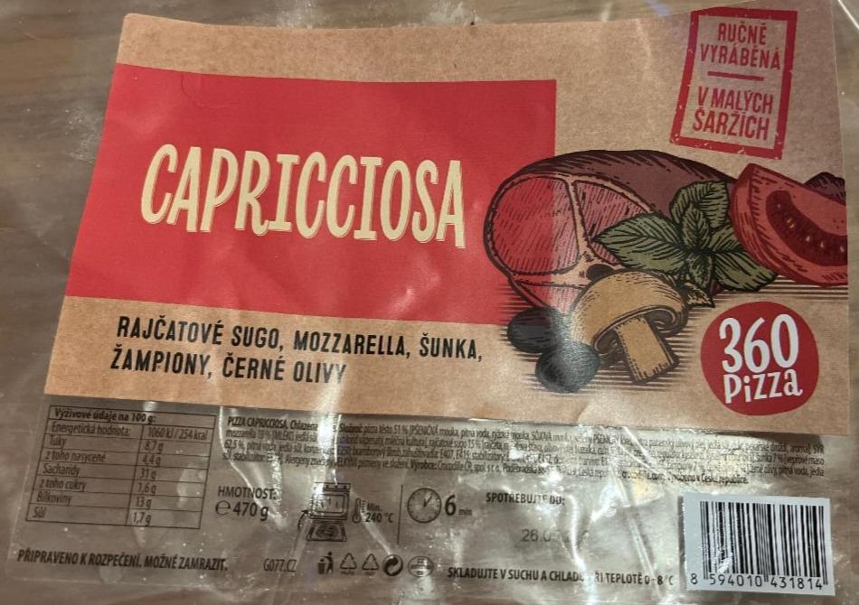 Fotografie - capricciosa 360pizza Crocodille