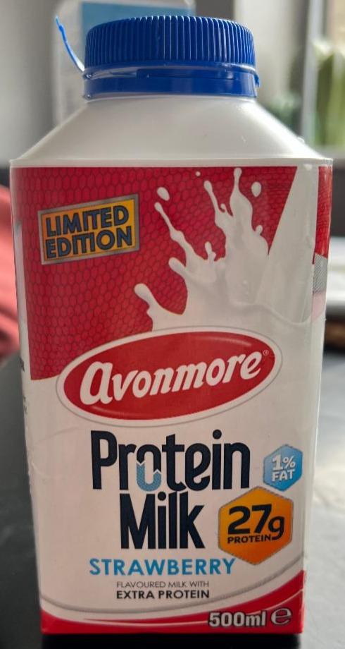 Fotografie - Limited Edition Protein Milk Strawberry Avonmore