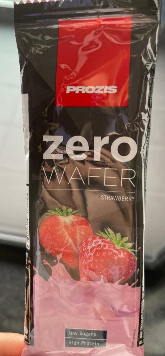 Fotografie - Prozis Zero Wafer Strawberry