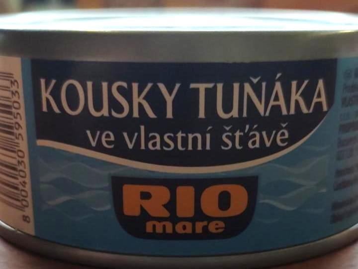 Fotografie - Kousky tuňáka ve vlastní šťávě Rio mare